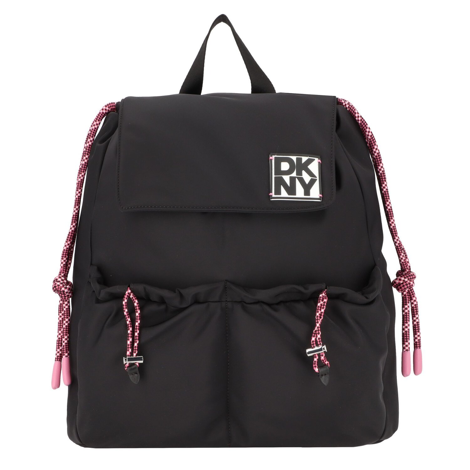 Black dkny backpack sale