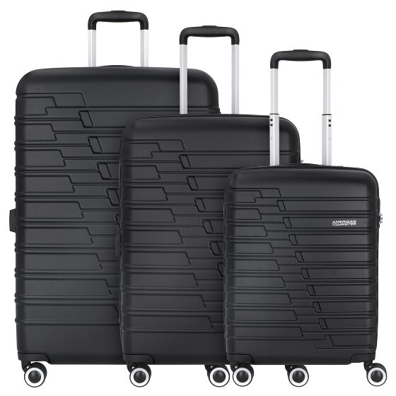 American Tourister Activair 3 4 Rollen Kofferset 3tlg. universe black Koffer