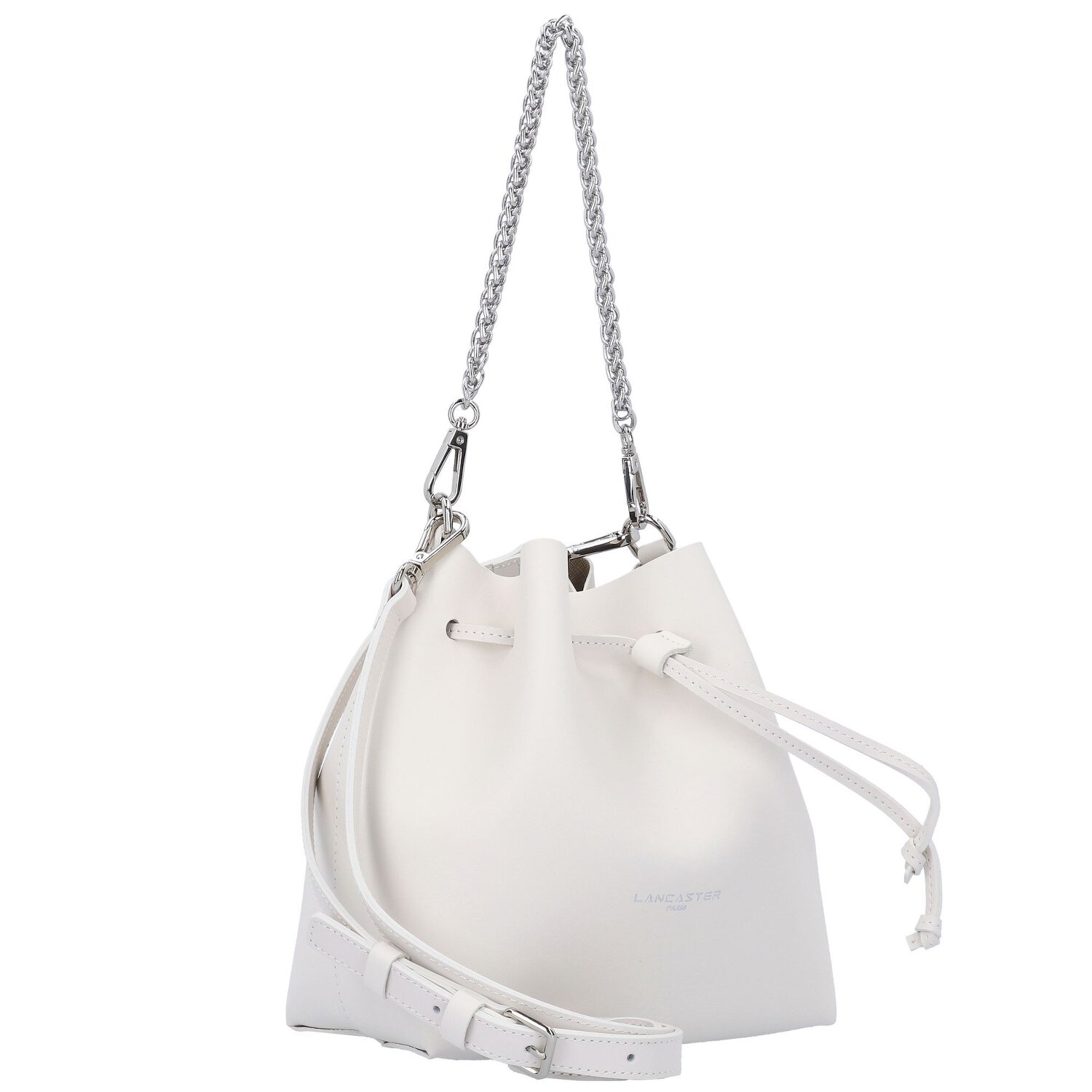 Lancaster paris pur saffiano clearance leather mini bucket bag