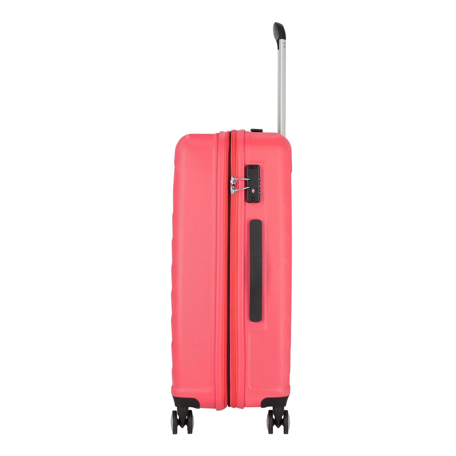 American Tourister Summer Square 4 Rollen Trolley 67 cm mit Dehnfalte deep sea coral Koffer