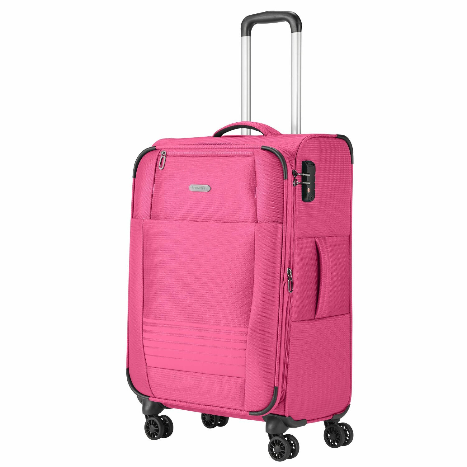 Travelite Seaside 4-Rollen Kofferstet 3 pink tlg