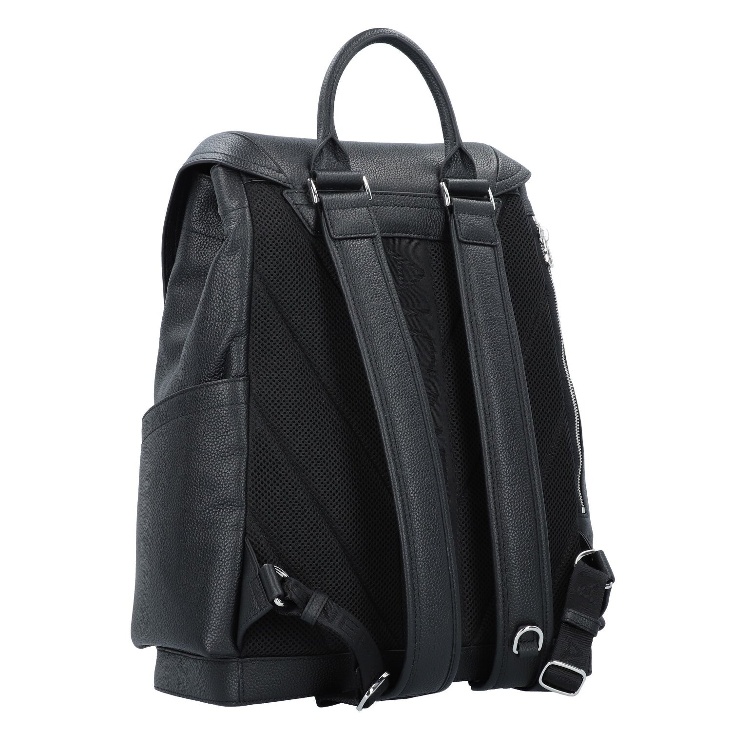 AIGNER Matteo Rucksack L Leder 40 cm Laptopfach black Koffer