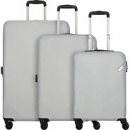American Tourister Exoline 4 Rollen Kofferset 3-teilig mit Dehnfalte Produktbild